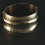 bracelet martelé chemisé 2000